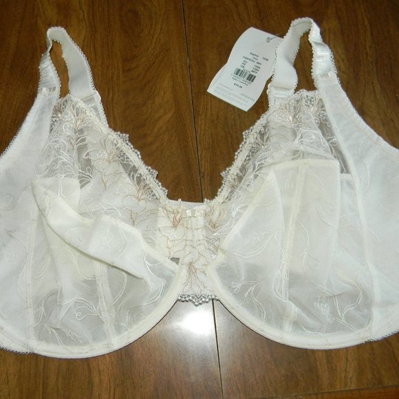 Mia by Amoena Sophia Ivory Bra #7259 NEW - Picture 1 of 5